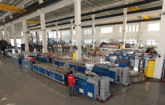 Conical Twin-Screw Profile Extrusion Line from China Manufacturer ...