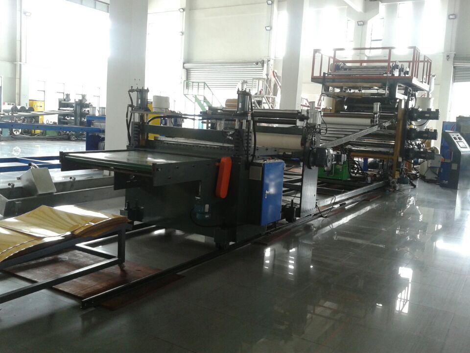 2-5 Layers Co-extrusion Sheet Machine Used for PC Luggage Case& High Grade Music Instrument Case